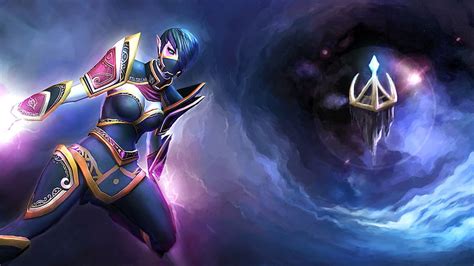 2 Artwork Assassin Dota Fantasy Games Lanaya Magic Templar