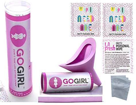 Gogirl Female Urination Device Lavender And Go Girl 12 Extension Tube
