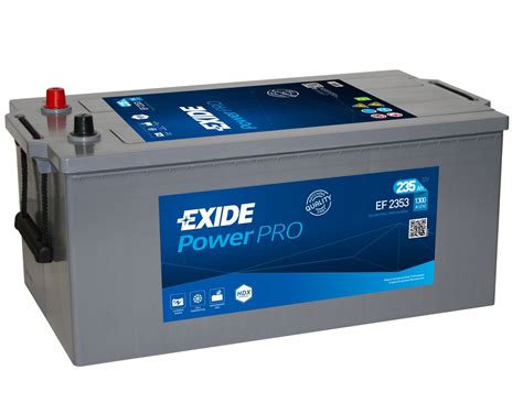 Ef2353 Exide Professional Power Hdx Battery 12v 235ah