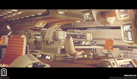 Scifi Interior Spaceship Interior Futuristic Interior Interior