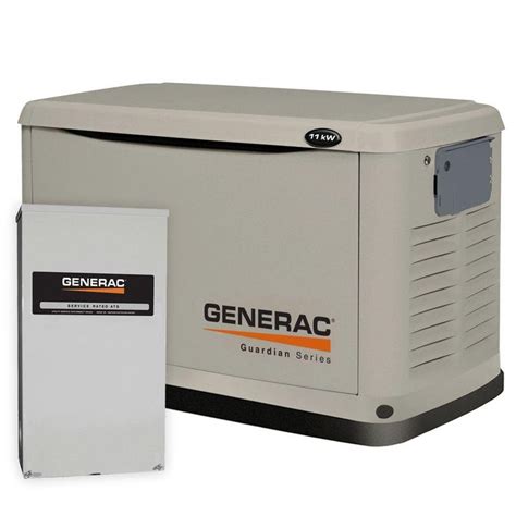 Generac 11000 Watt Air Cooled Automatic Standby Generator With 200 Amp