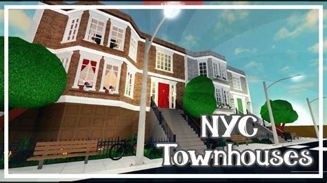 Nyc Townhouses Intro Speed Build Coming Soon Bloxburg Roblox
