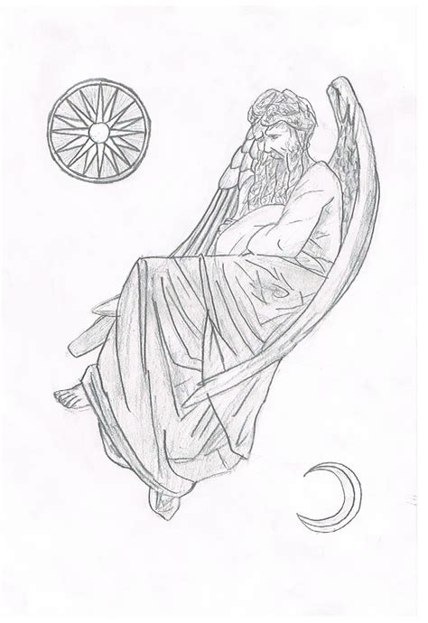Primordial God Of Time Chronos By Australanima On Deviantart