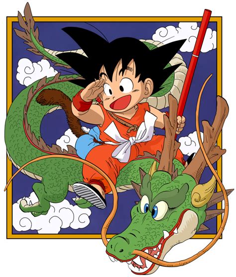 Dragon Ball Kid Goku And Shenlong Manga Vol1 By Superjmanplay2