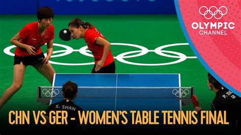 Table tennis had appeared at the summer olympics o. Table Tennis: Women's Team Gold Match | Rio 2016 Replays - YouTube