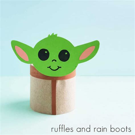 8 Diy Baby Yoda Crafts For Kids Sands Blog Star Wars Kids Crafts