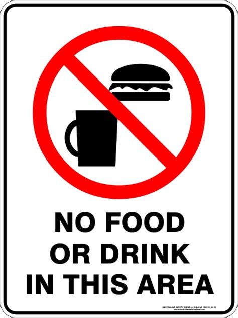 No Food No Drink Sign Clipart Best