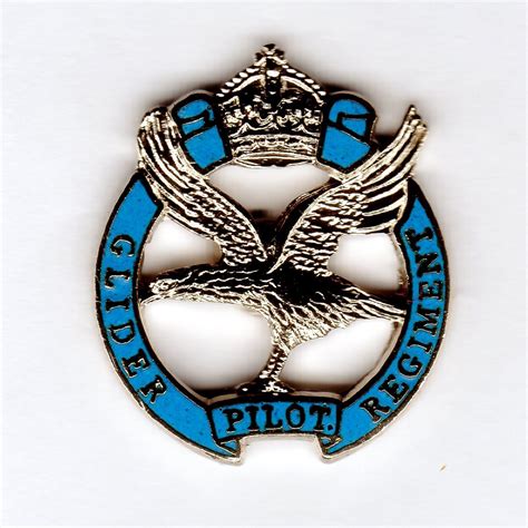 Enamel Lapel Badge Glider Pilot Regiment Ebay Badge Enamel Lapel