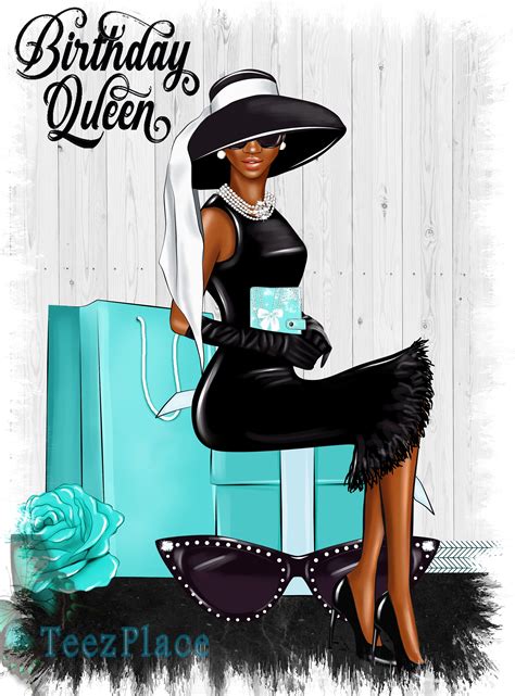 Happy Birthday Black Queen Images Printable Template Calendar