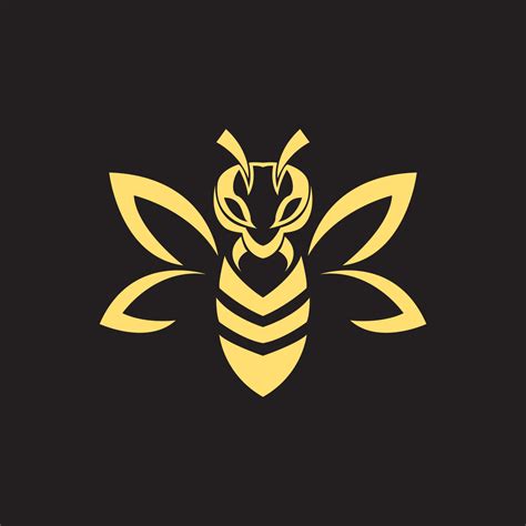 Modern Shape Honey Bee Logo Design Vector Graphic Symbol Icon