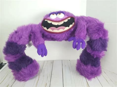 Disney Store Art Purple Guy From Monsters Inc University Plush