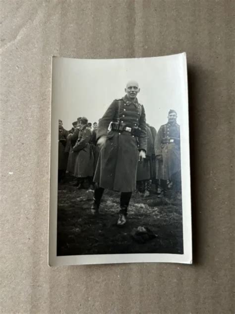 Photo Allemande Soldat Luftwaffe En Capote 1938 Ww2 Militaria Eur 150
