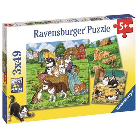 Ravensburger 3x49pc Puzzles