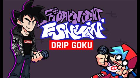 Friday Night Funkin Goku Drip Mod Over Dad YouTube