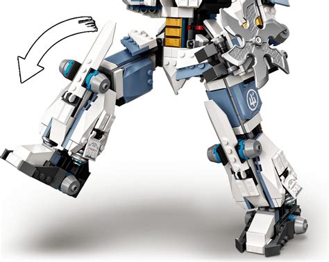 Kjøp Lego Ninjago Zanes Titan Mech Battle 71738 Inkl Frakt
