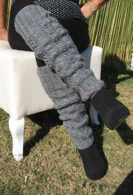 Hand Knit Leg Warmer Womens Wool Leg Warmer Legwarmer Etsy Wool Leg