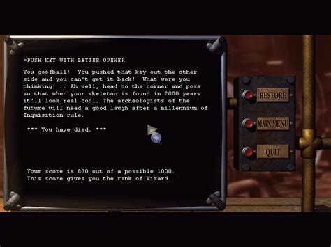 Zork Grand Inquisitor Screenshots For Windows Mobygames