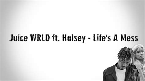 Juice Wrld Ft Halsey Lifes A Mess Bass Boosted Remix Lyrics