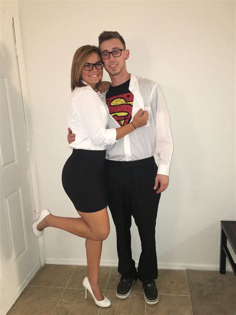 Lois Lane And Clark Kent Couples Costume Superhero Couples Costumes Diy