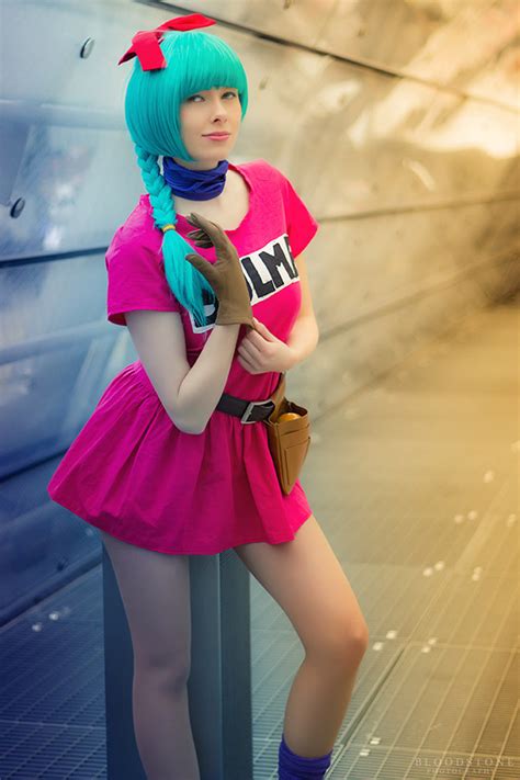 All Thats Cosplay A Beautiful Cosplay Of Bulma From Dragon Ball Z By