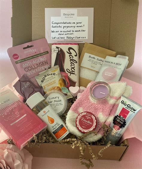 DELUXE Pregnancy Gift Box Pregnancy Pamper Lockdown Etsy