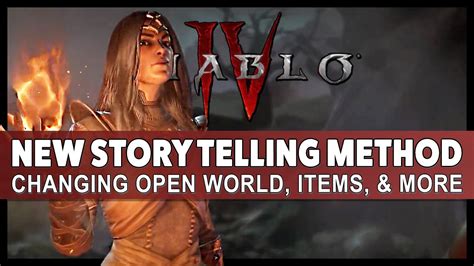 Diablo 4 New Info New Story Telling Method Changing Open World