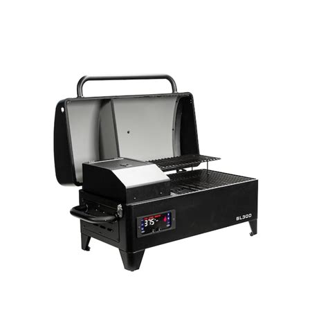 Louisiana Grills S L Portable 333 Sq In Black And Silver Pellet Grill