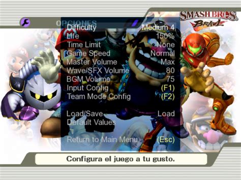 Super Smash Bros Brawl Mugen 54 Chars Full Mugen Games Ak1 Mugen