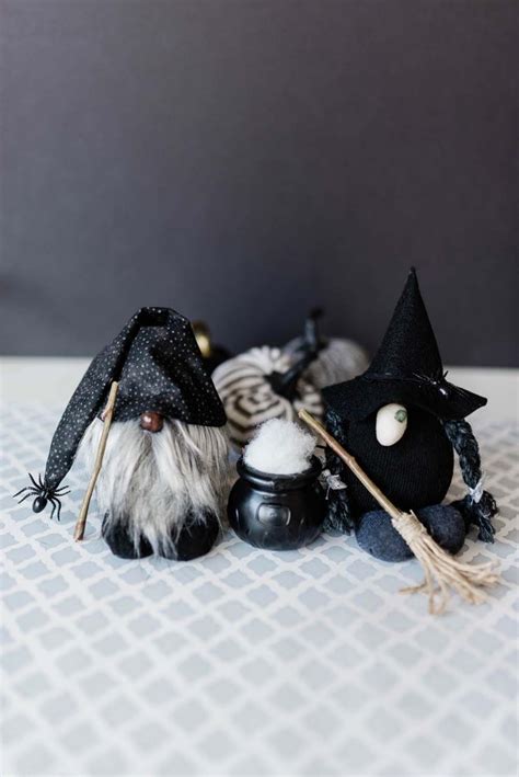 Halloween Gnomes Diy No Sew Witch Gnome Parties With A