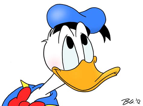 Donald Duck Face Clip Art Library