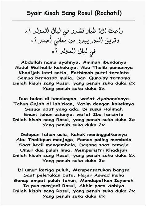 ️ Lirik Sholawat Badar Habib Syech