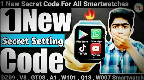 2.next turn on bluetooth on the dz09 smartwatch or other named smartwatch. 1 New Secret Setting Code For All Smartwatches | New ...
