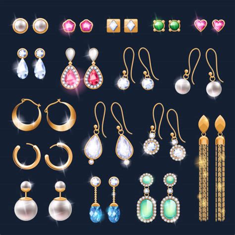 Royalty Free Earrings Clip Art Vector Images And Illustrations Istock