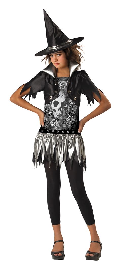 Tween Gothic Witch Costume