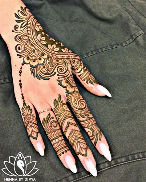 Soo Beautiful Stylish Arabic Floral Back Hand Mehndi Designs My Xxx