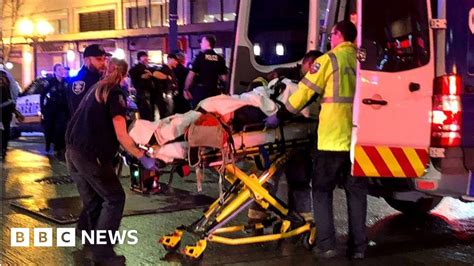 One Person Died And Seven Were Wounded In The Shooting Bbc News