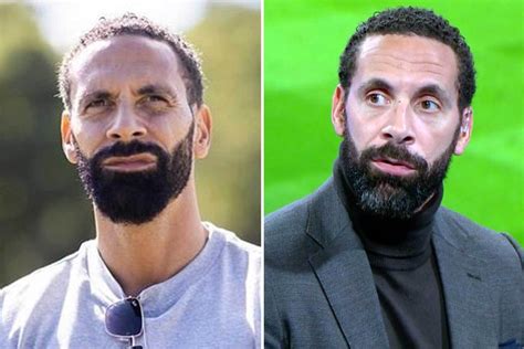 Rio Ferdinand 42 Admits To Dying His Beard After It Went Grey In Lockdown