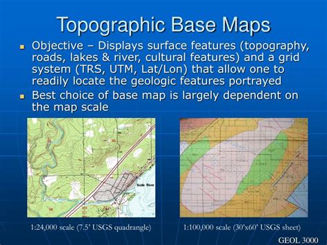 Ppt Topographic Base Maps Powerpoint Presentation Free Download Id