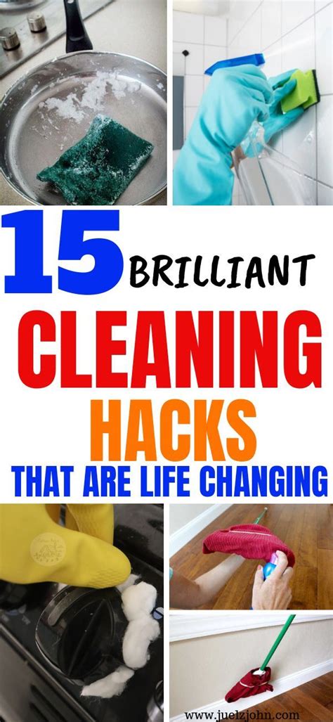 15 Genius Cleaning Hacks Youll Wish You Had Known Sooner Juelzjohn