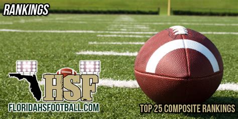 2014 Top 25 Composite Rankings Week 2 Florida Hs Football
