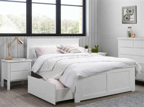 White Double Bedroom Suite With Storage Cheap Bedroom Furniture Sets