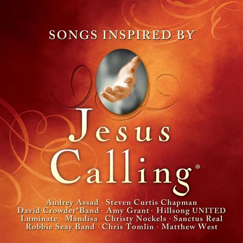 Jesus Calling Songs Inspired By Music Jesus Calling