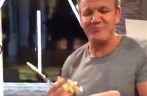 Gordon Ramsey finally tasted pineapple pizza and his reaction was as