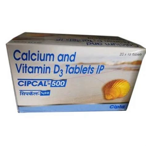 Cipla Calcium And Vitamin D3 Tablets Ip At Rs 14strip In Ahmedabad Id 21987911562
