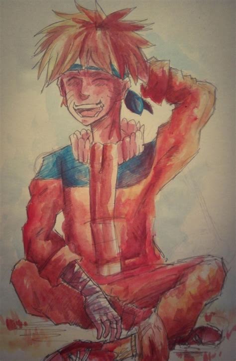 Naruto Watercolor Painting By Frostedkitcactus On Deviantart