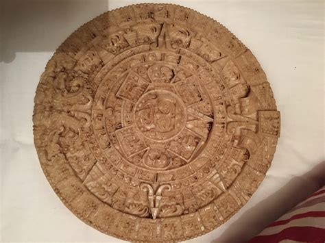 Aztec Calendar Outline Customize And Print