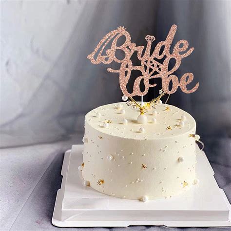 Laventy Bride To Be Cake Topper For Bridal Shower Cake Topper Bride To