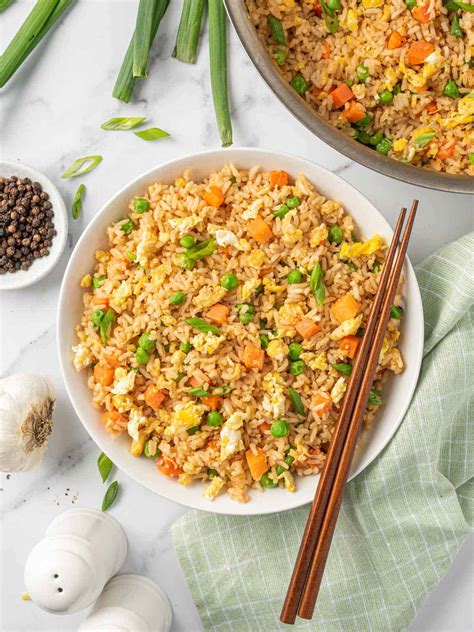 Chinese Vegetable Fried Rice Cookin With Mima