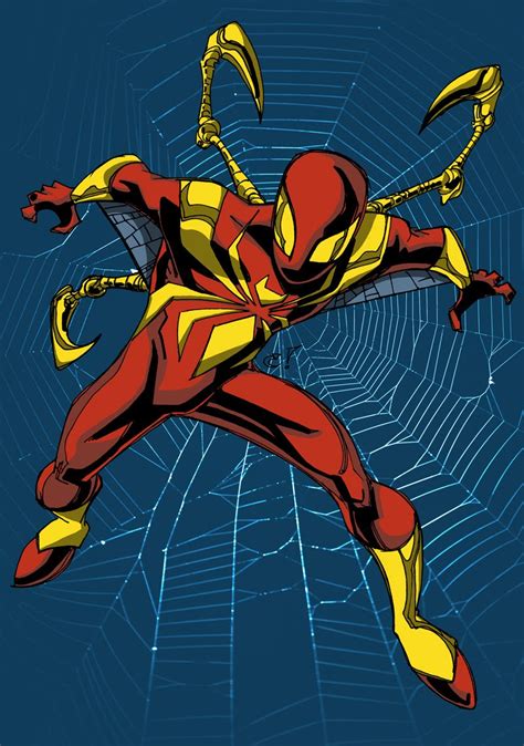 All Spidey Suits The Iron Spider Costume