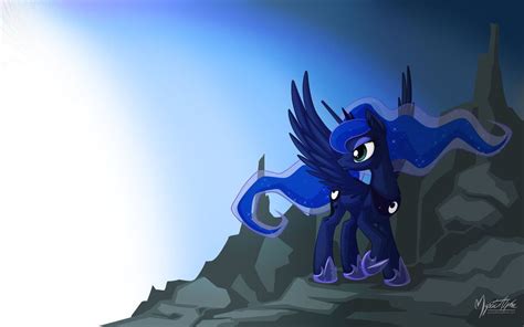 Luna On Top 1610 By Mysticalpha On Deviantart My Little Pony
